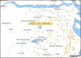 map of Jhok Jalabwāli