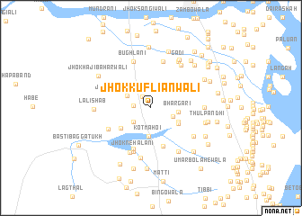 map of Jhok Kufliānwāli