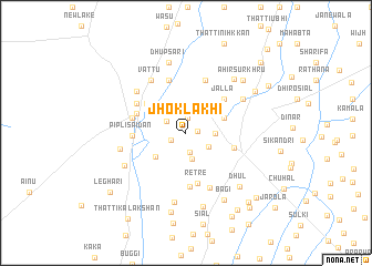 map of Jhok Lakhi