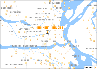 map of Jhok Māchhīwāli