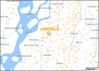 map of Jhok Sola