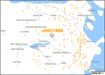 map of Jhok Tibba