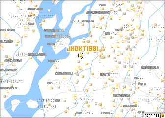 map of Jhok Tibbi