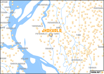 map of Jhokwāla