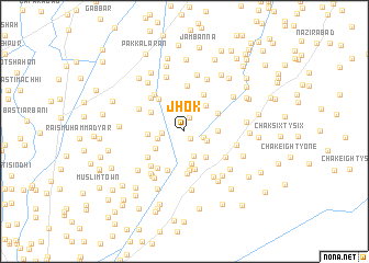 map of Jhok