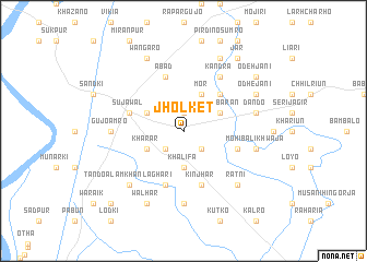 map of Jhol Ket