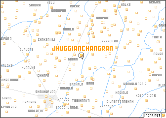 map of Jhuggiān Changrān