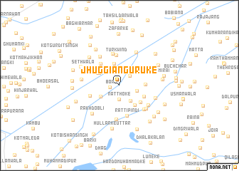 map of Jhuggiān Gurūke