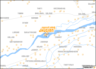 map of Jhugiān