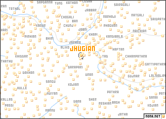 map of Jhugiān