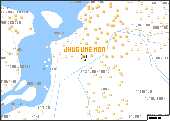 map of Jhugu Memon