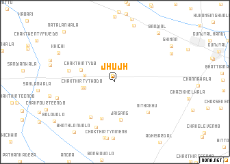 map of Jhujh