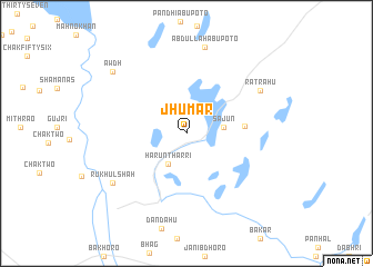 map of Jhūmar