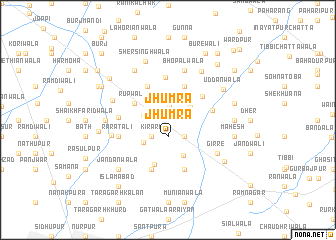 map of Jhumra