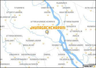 map of Jhunagāch Chapāni