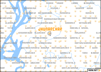 map of Jhunār Char