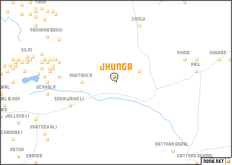 map of Jhunga