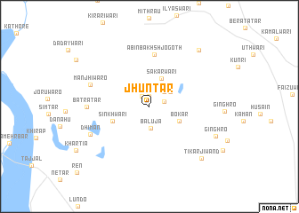 map of Jhun Tar