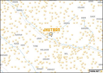 map of Jhutban