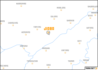 map of Jiaba