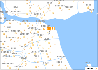 map of Jiabei