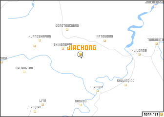 map of Jiachong