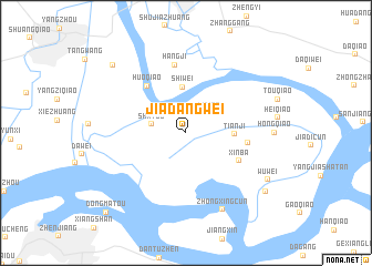 map of Jiadangwei