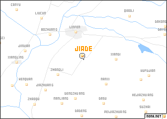 map of Jiade