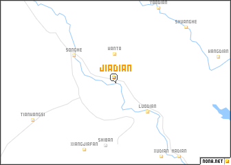 map of Jiadian