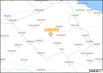 map of Jiading