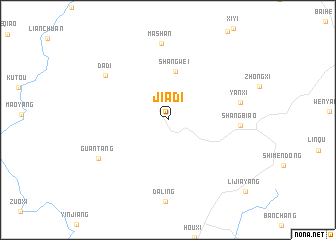 map of Jiadi