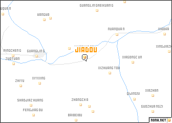 map of Jiadou