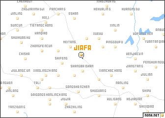 map of Jiafa