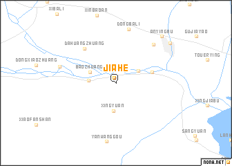 map of Jiahe