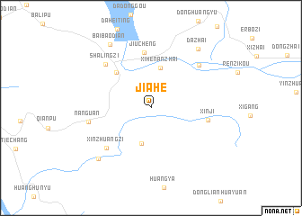 map of Jiahe