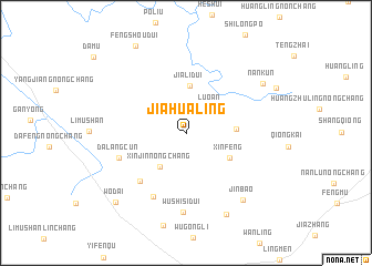 map of Jiahualing
