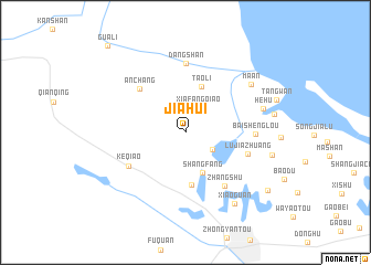 map of Jiahui