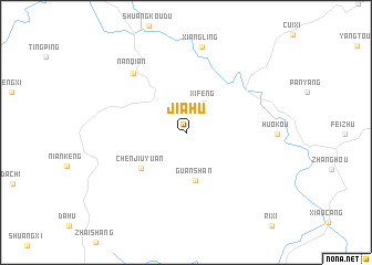 map of Jiahu