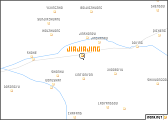 map of Jiajiajing