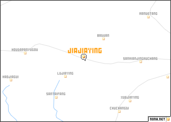 map of Jiajiaying