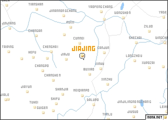 map of Jiajing