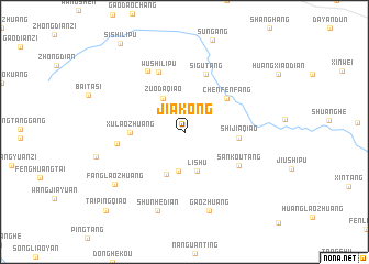 map of Jiakong