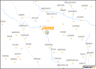 map of Jiamao
