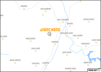 map of Jianchang