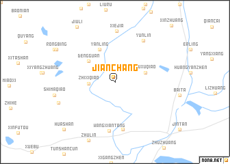 map of Jianchang