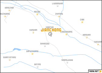 map of Jianchong