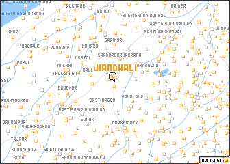 map of Jīandwāli