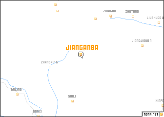 map of Jianganba