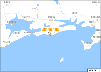 map of Jiangang