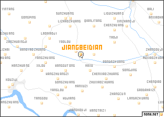 map of Jiangbeidian